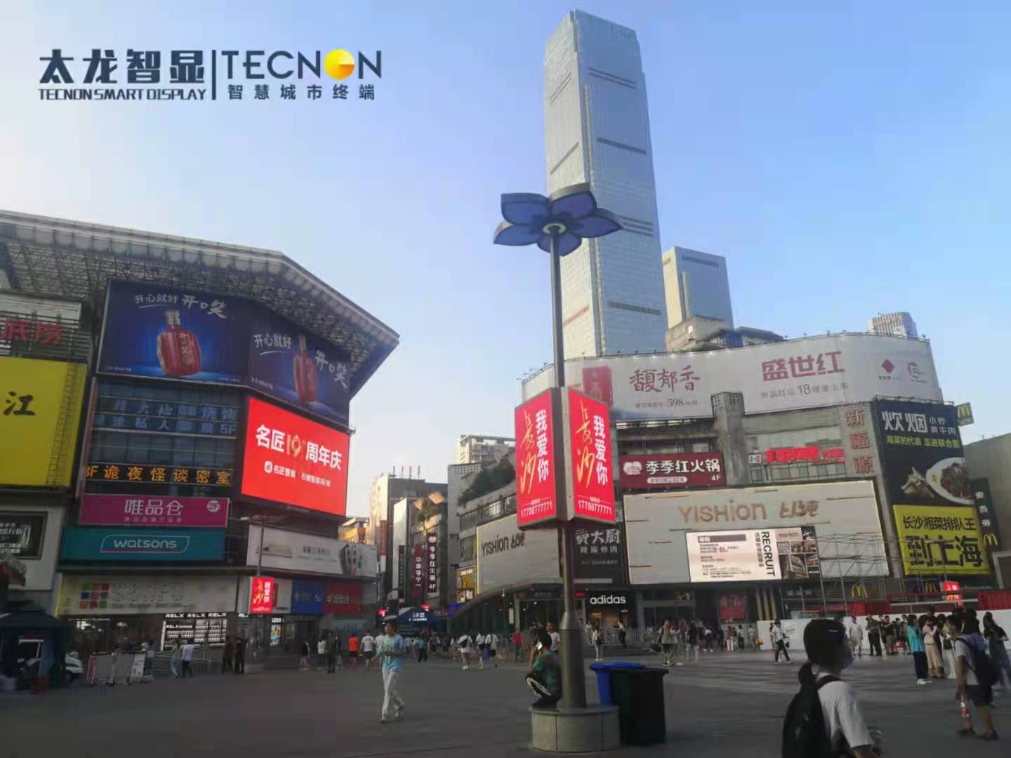 LED燈桿屏，智慧路燈，智慧燈桿